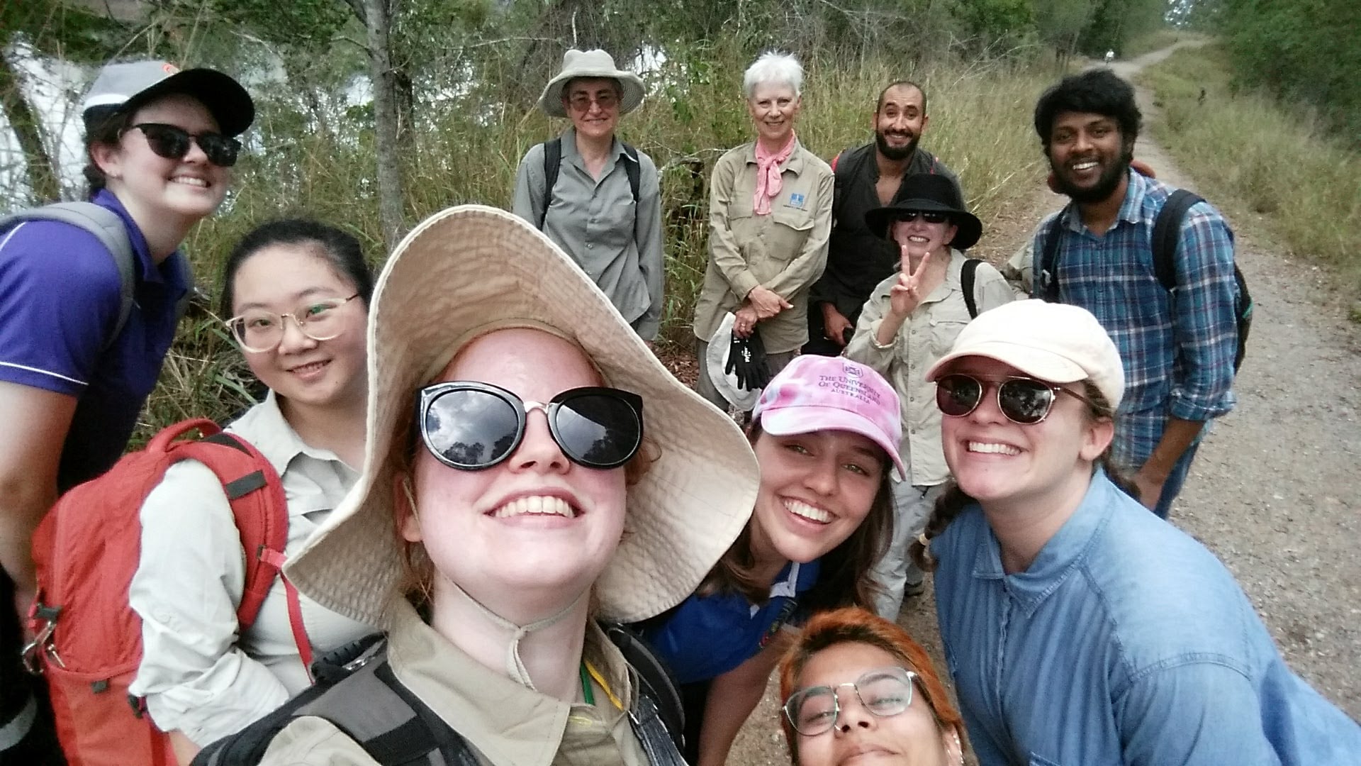  a bushcare working bee in collaboration with St Lucia Bushcare Group