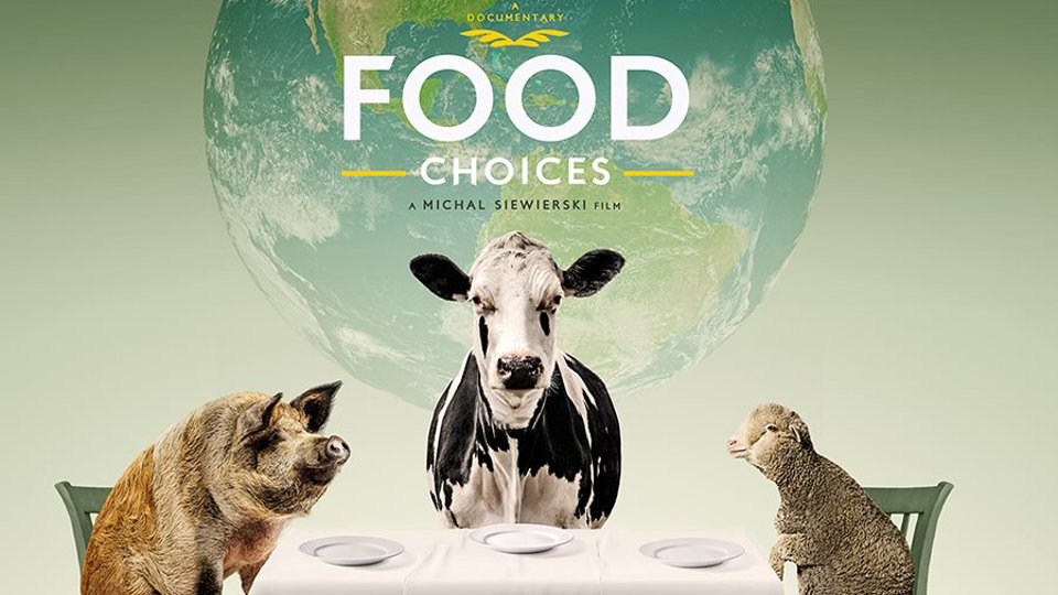 Poster for "Food Choices" film.