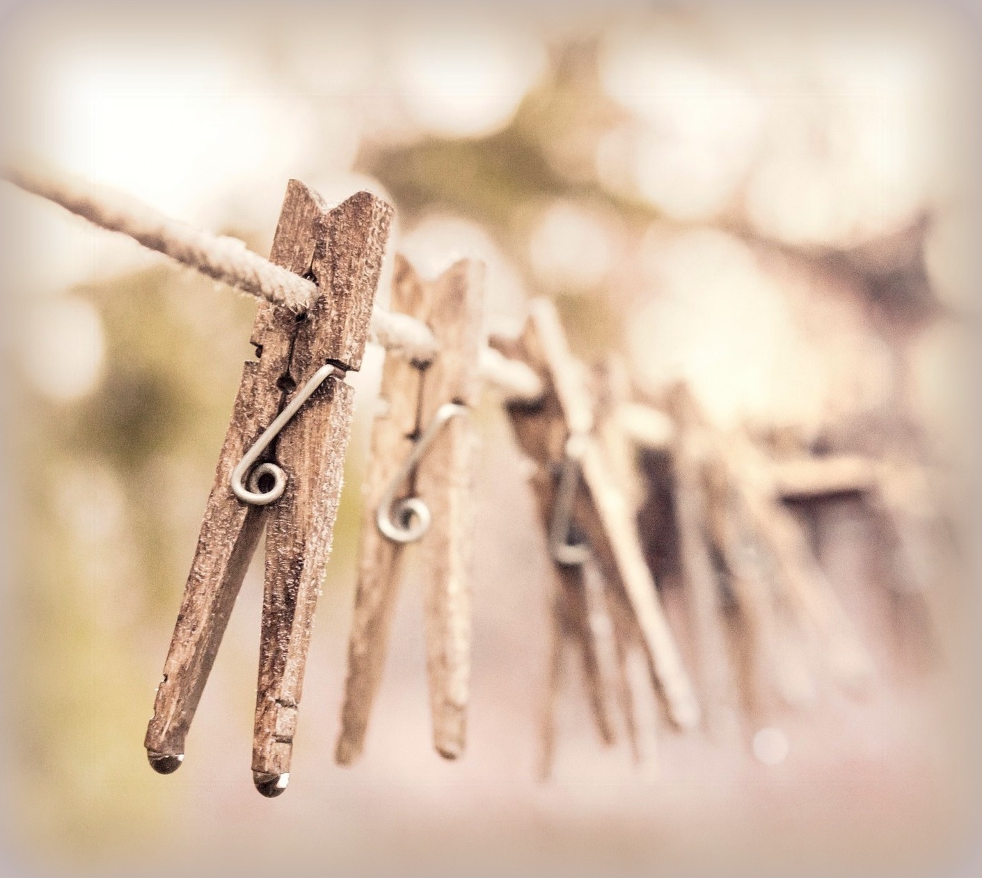 clothesline pegs