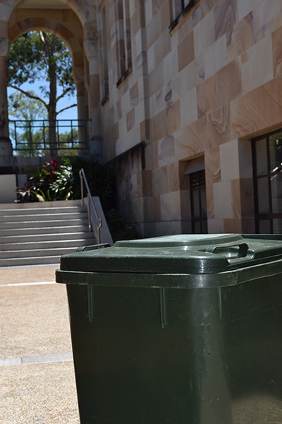 Green Labs composting collection bin