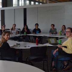 People at Green Ambassador council meeting