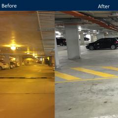Car Park LED lighting