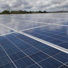 Solar install milestone